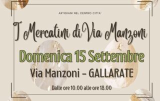 I mercatini di Via Manzoni a Gallarate